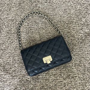 Black purse